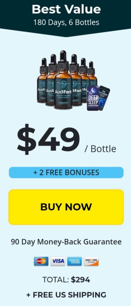 Audifort-pricing-table