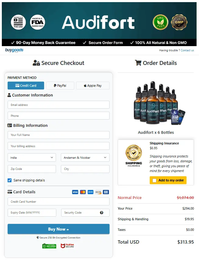 audifort-checkout-page-654x857